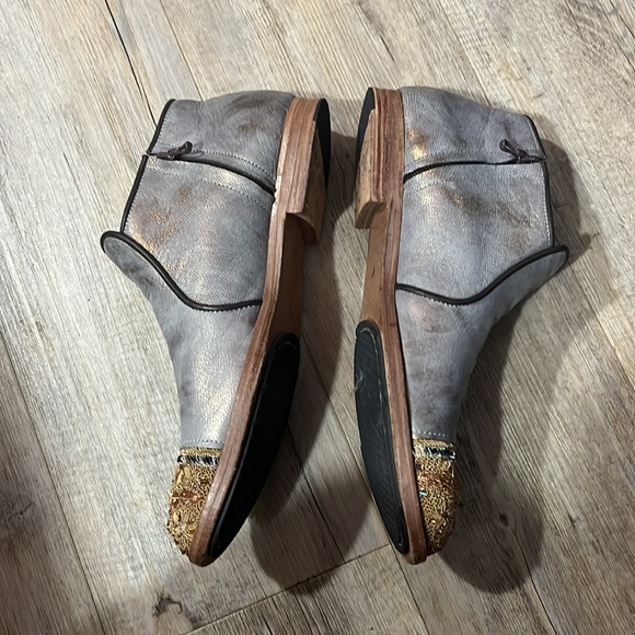 Meher Kakalia embroidered booties size 41 - Picture 6 of 7